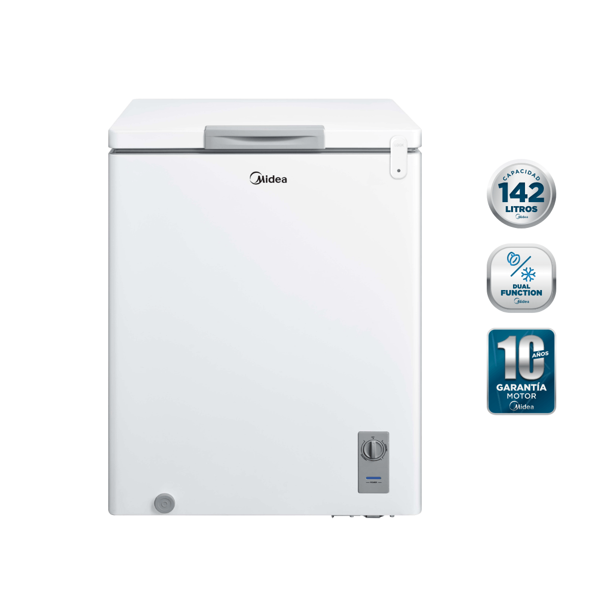 美里ページ Freezer Horizontal 142 litros Frío Directo | Midea