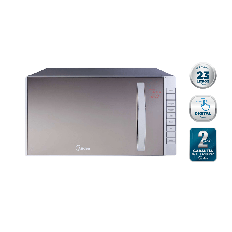 Microondas digital 23 litros Mirror Wave 23 Midea