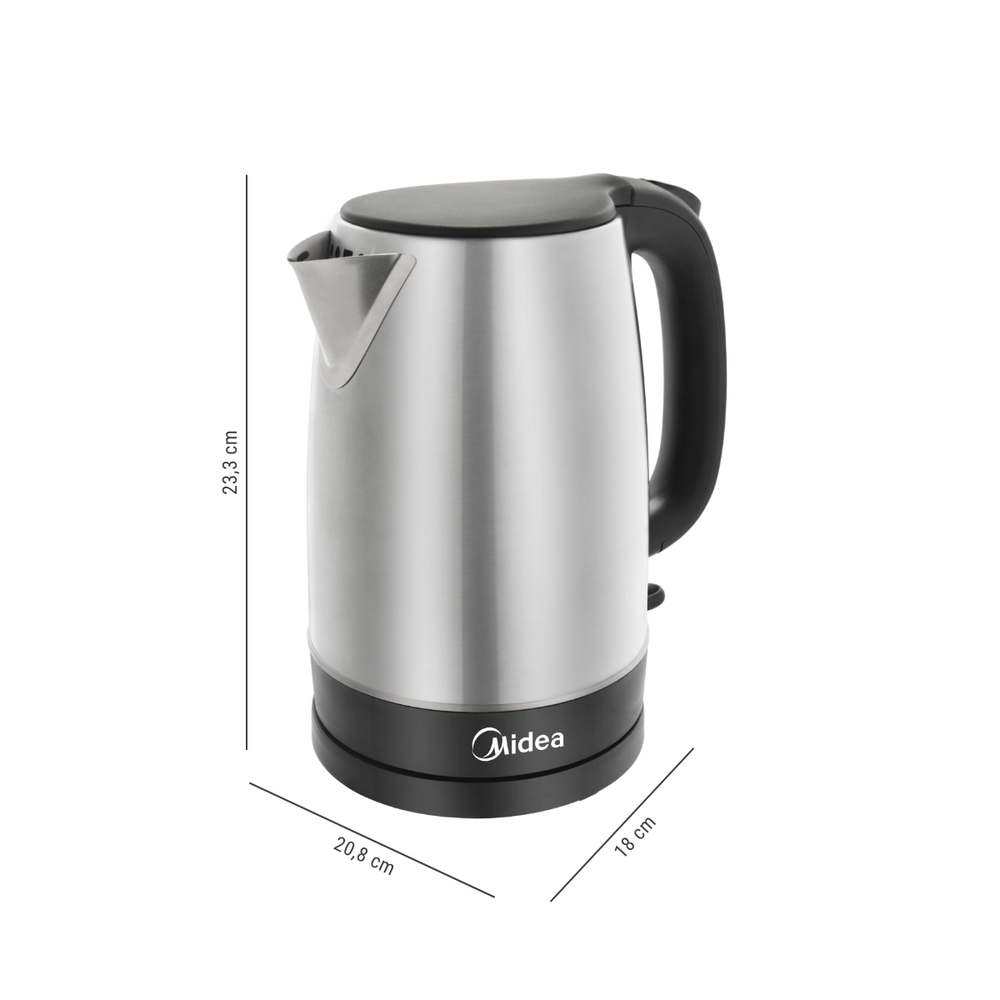 Hervidor Mecánico Inox 1,7 lts