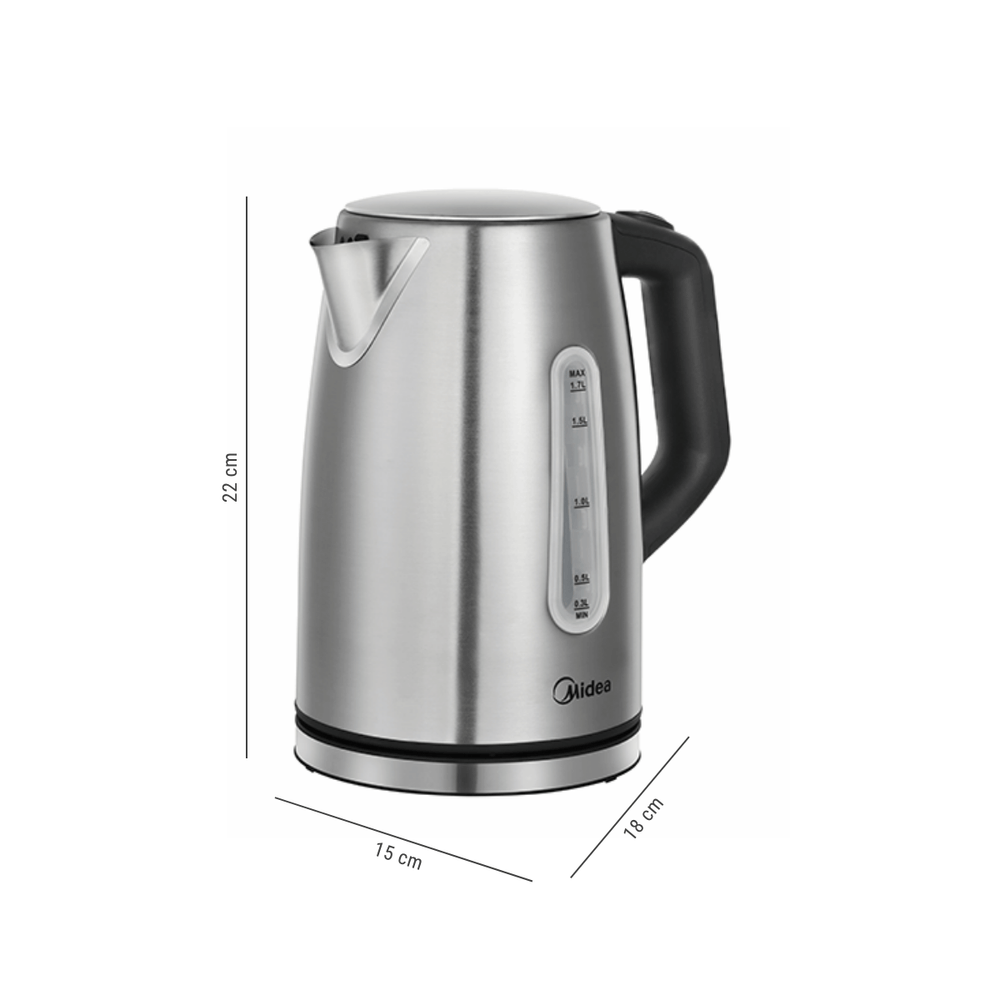 Hervidor Dígital Inox 1,7 lts
