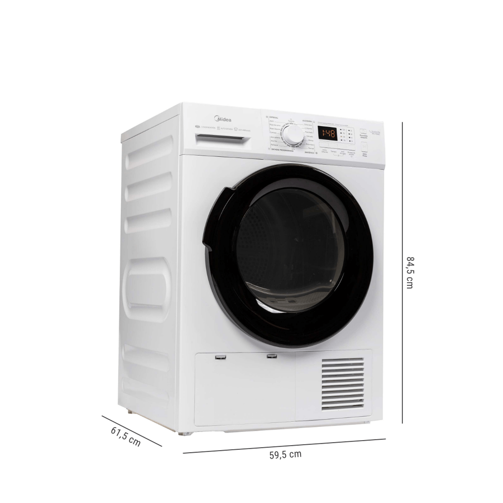Secadora Eléctrica Condensación Blanca 9KG