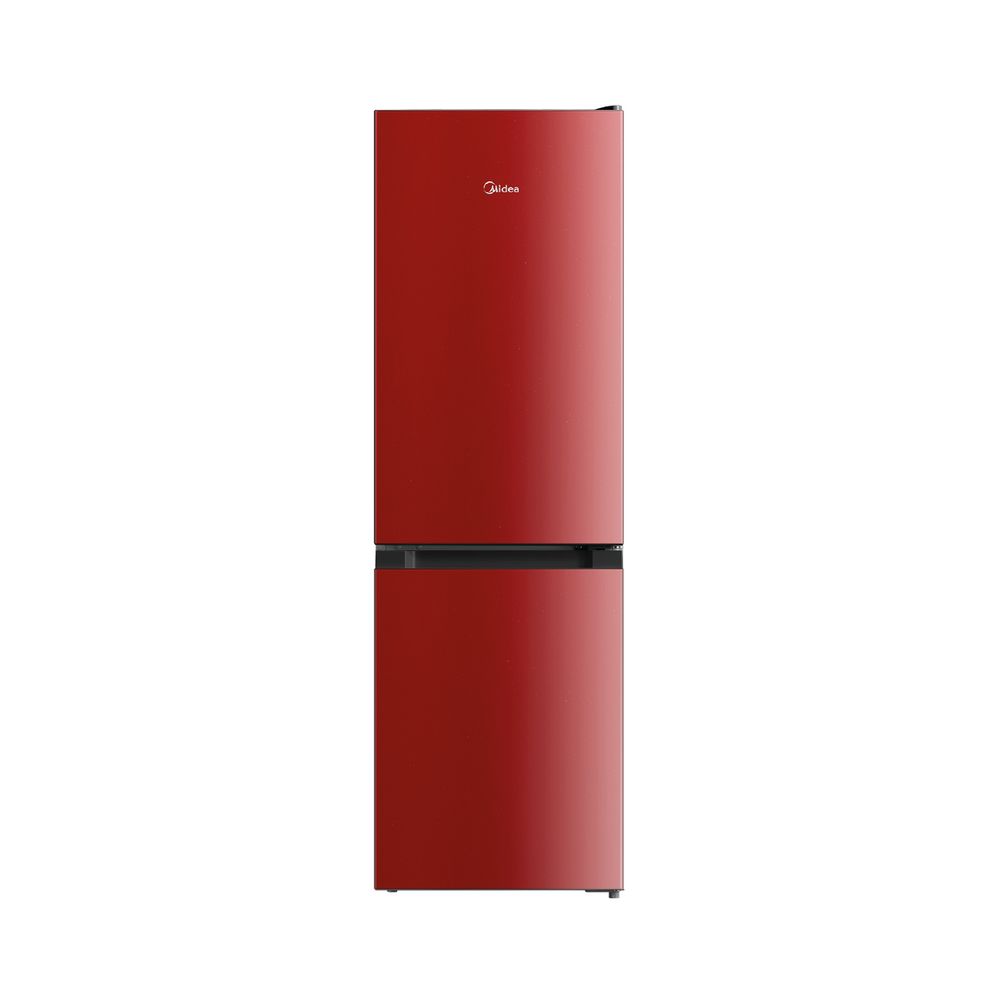 Refrigerador Bottom Freezer Frío Directo Rojo 169 lts
