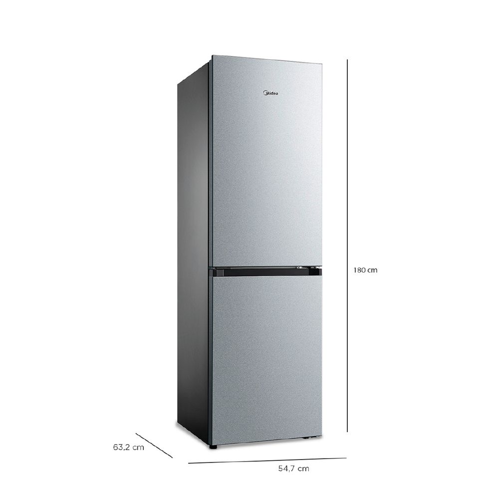 Refrigerador Bottom Freezer No Frost Light Silver 259 lts