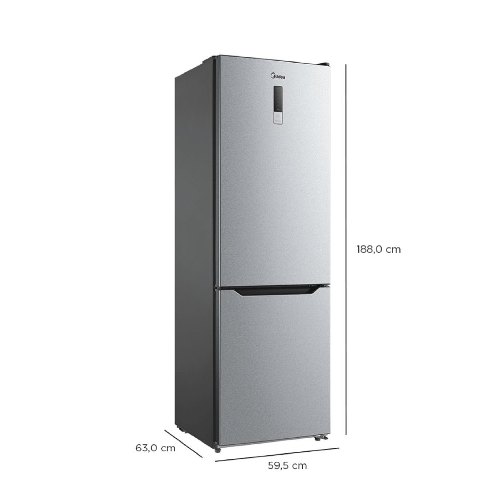 Refrigerador Bottom Freezer No Frost Light Silver 302 lts