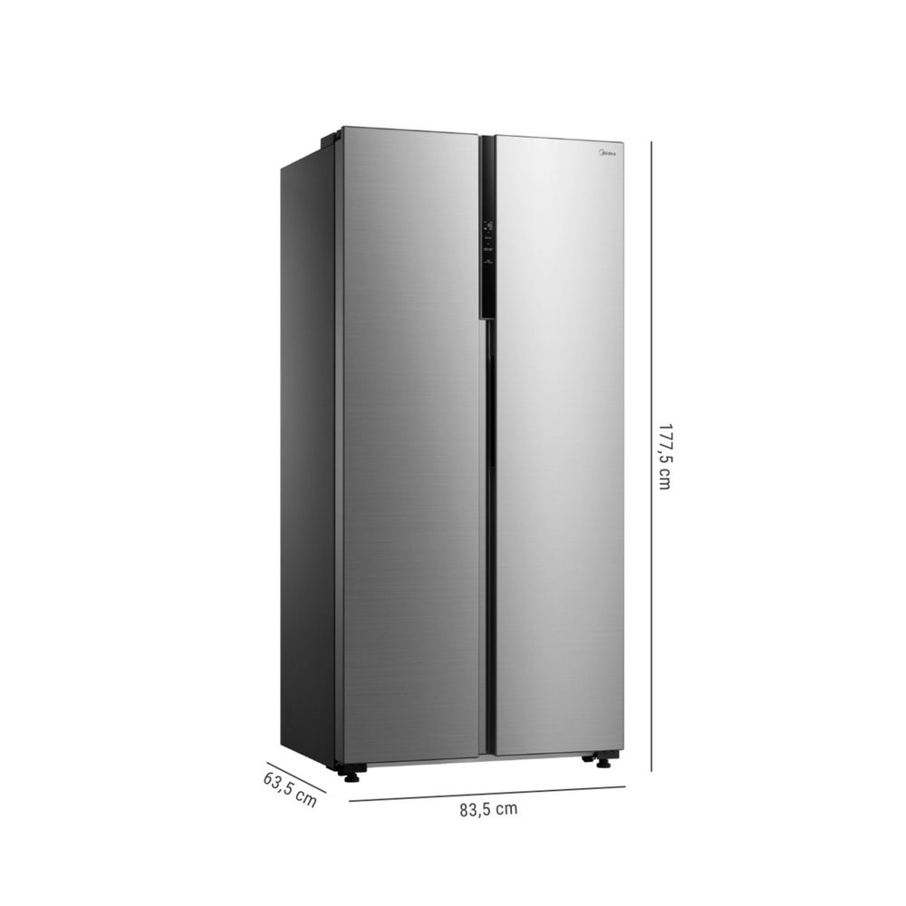 Refrigerador Side by Side No Frost Light Silver 442 lts