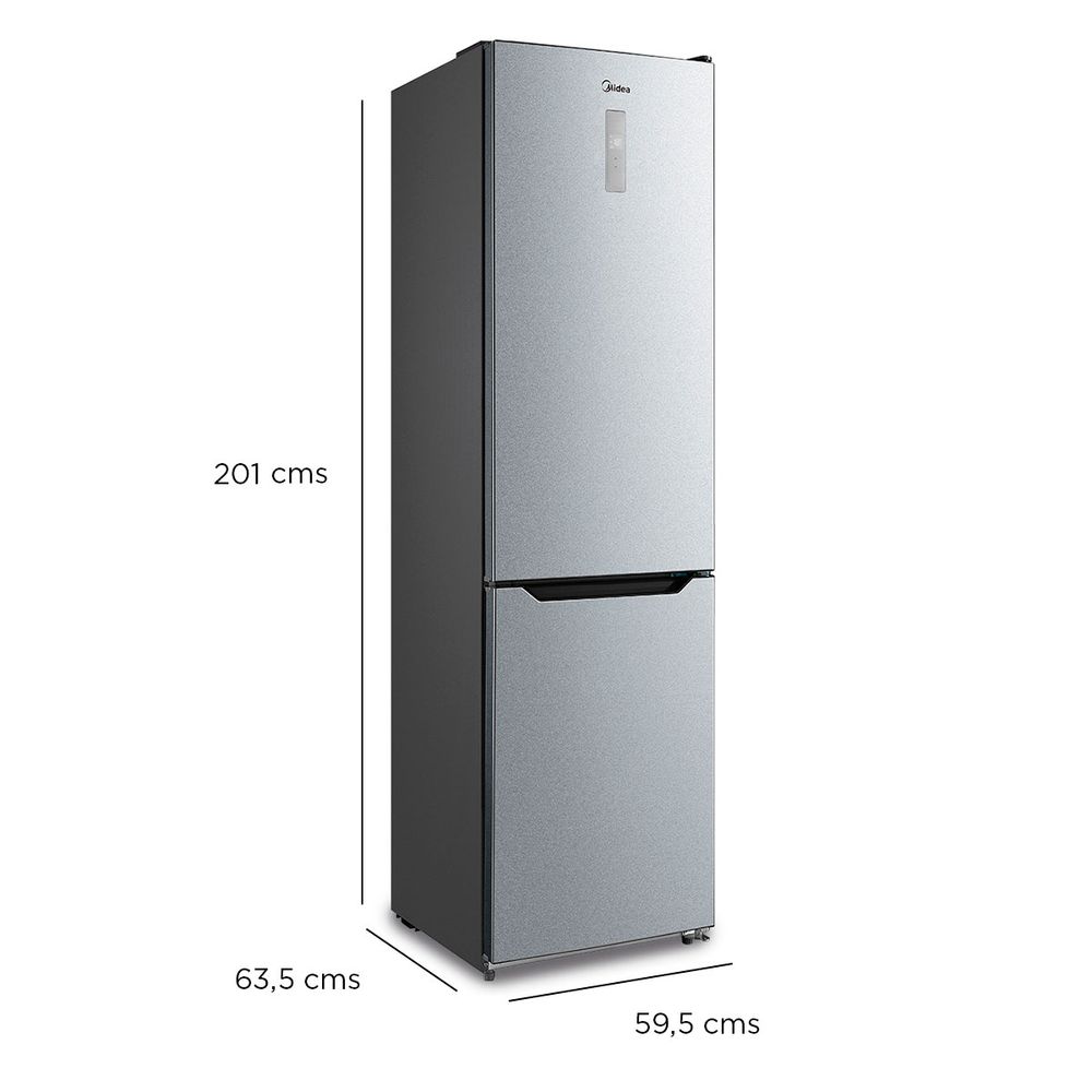 Refrigerador BTM No Frost Light Silver 321 lts