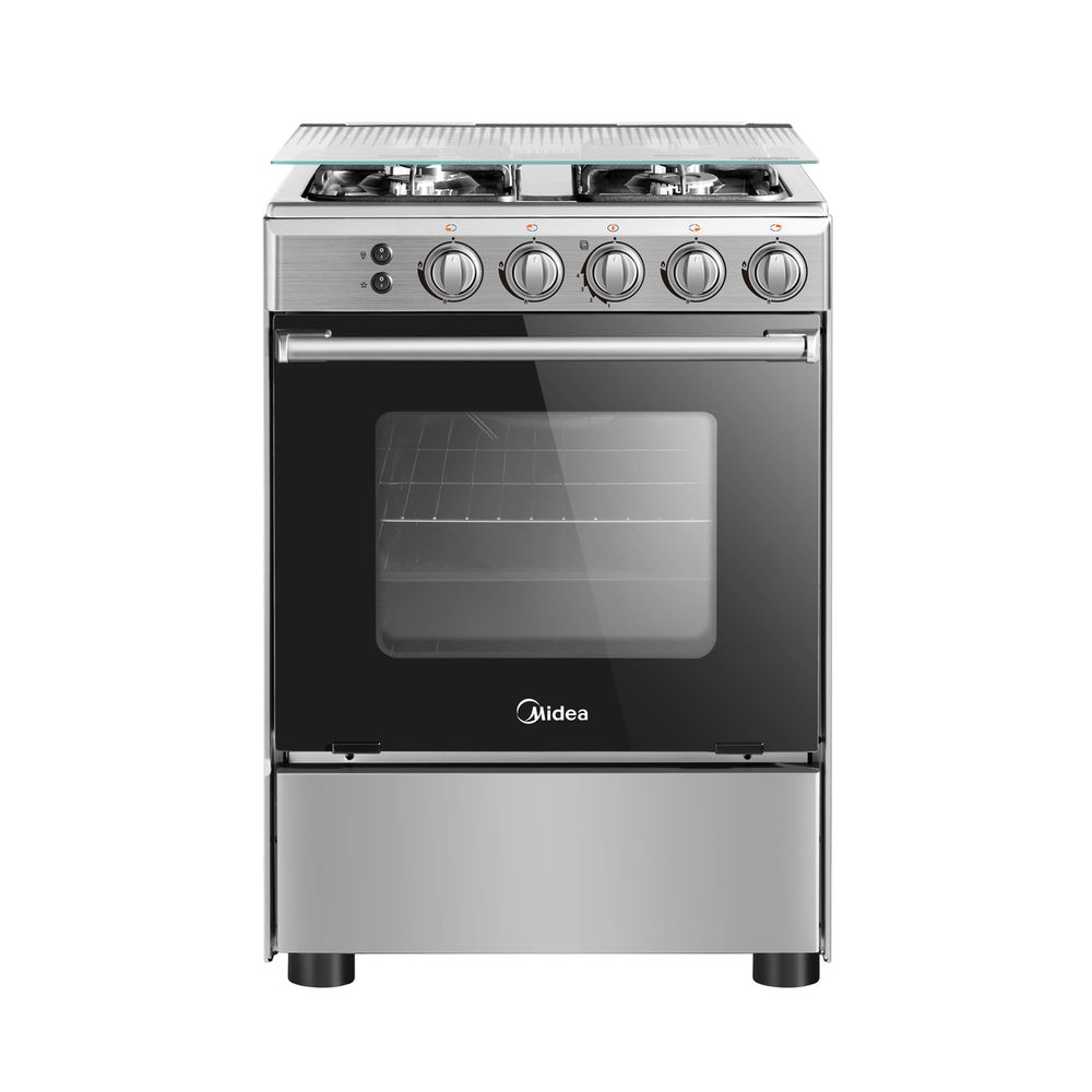 Cocina a Gas 4 Quemadores Silver  MCG-4QSG24NS
