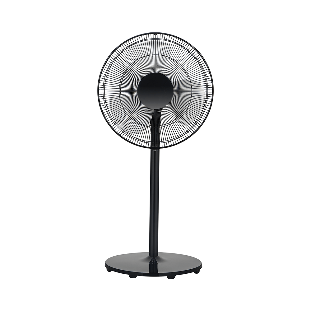 Ventilador con altura ajustable negro