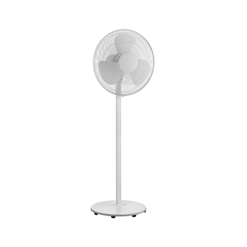 Ventilador altura ajustable blanco