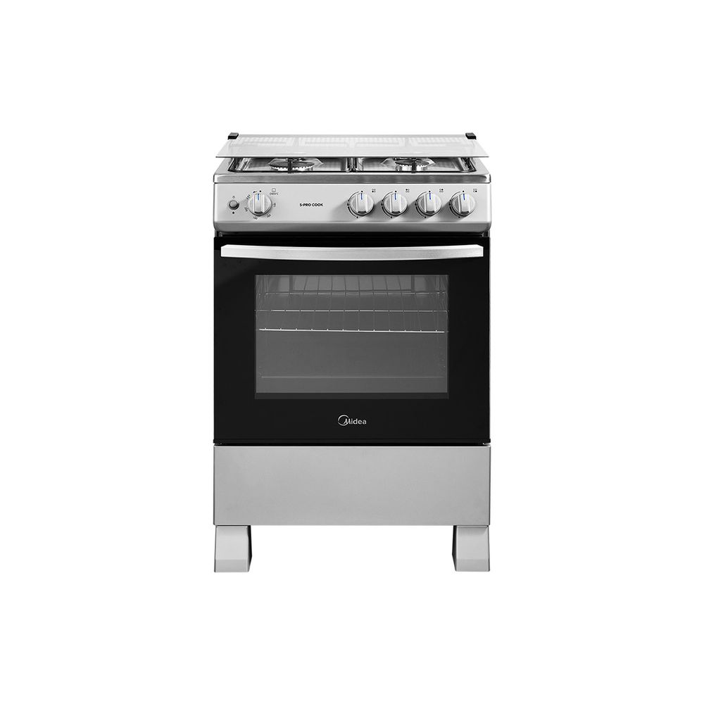 Cocina a Gas 4 Quemadores 24inch Silver