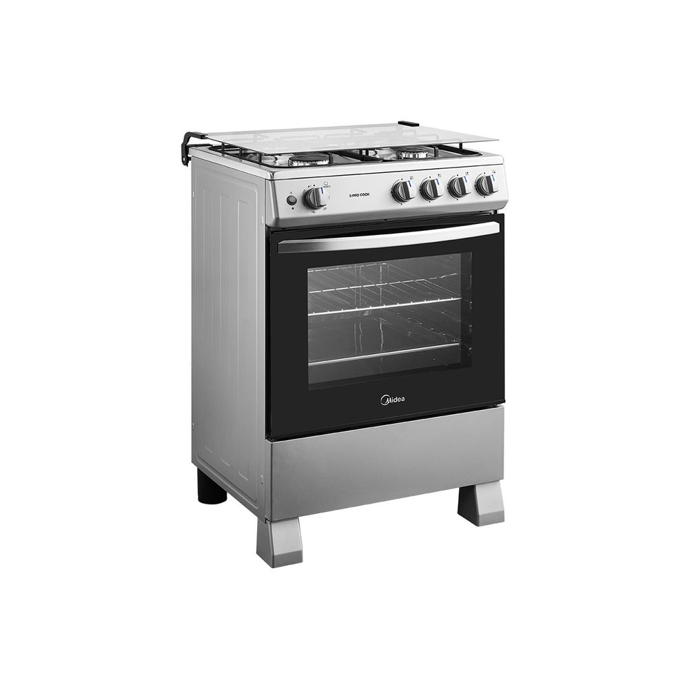 Cocina a Gas 4 Quemadores 24inch Silver