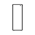Freezer vertical